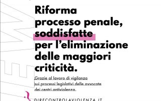 Accolte le richieste di D.i.Re. Modificate le 2 maggiori criticità del Ddl 2534 di riforma del processo penale