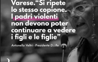 Varese, bambino di 7 anni ucciso dal padre. Veltri, presidente di D.i.Re: "Agli uomini violenti non deve essere consentito vedere i figli e le figlie".